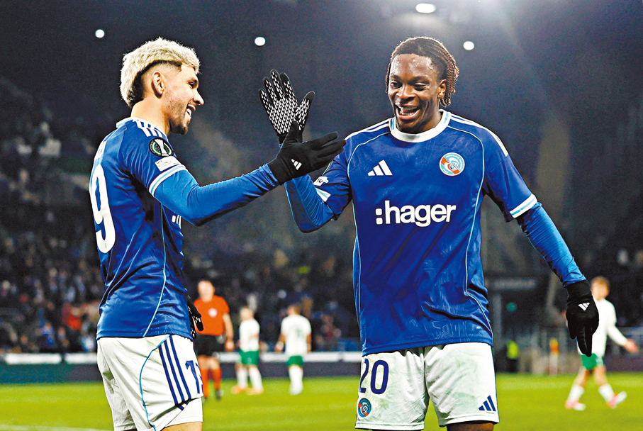 ●斯特拉斯堡近況不俗。  資料圖片