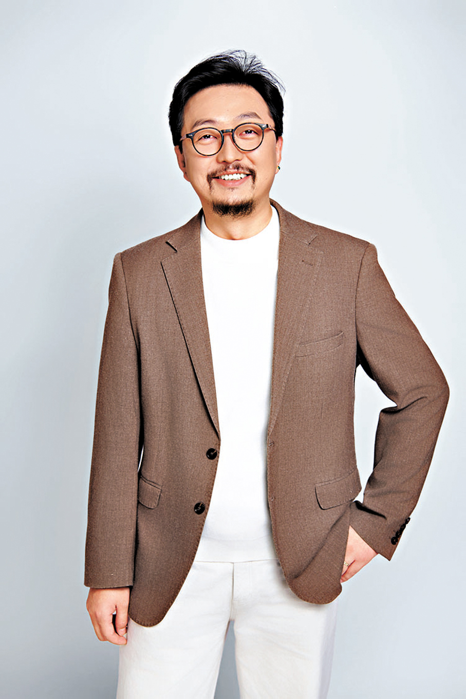 ●第五洋洋希望帶領團隊多推精品短劇。  香港文匯報深圳傳真