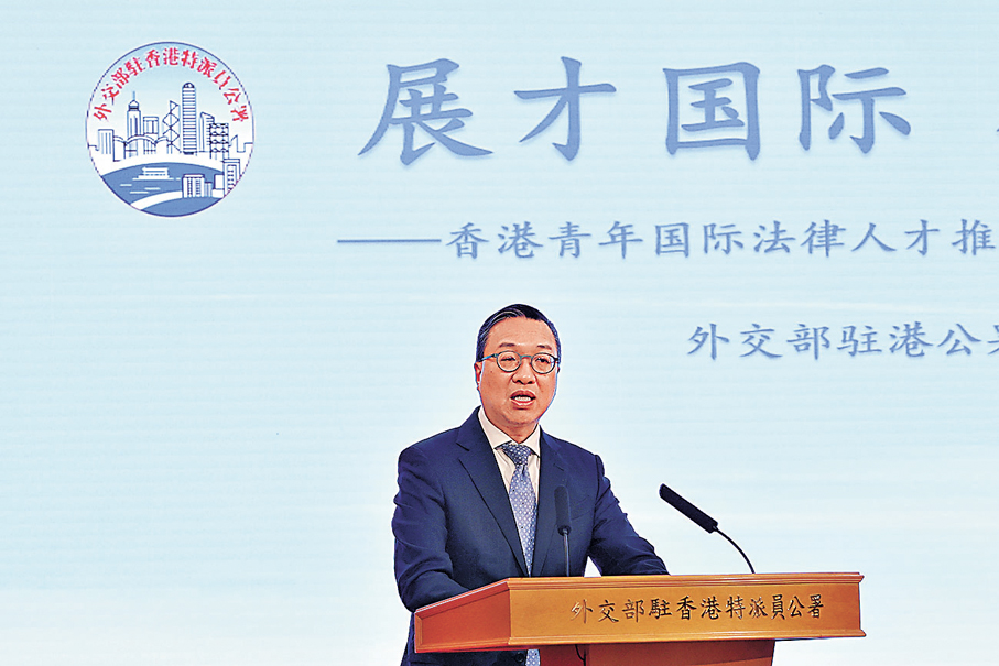 ●律政司司長林定國      香港文匯報記者萬霜靈  攝