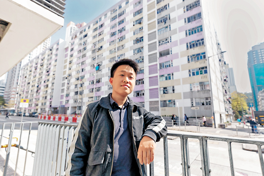 ●阿兵獲選為「2025感動香江人物」之一。 香港文匯報記者北山彥  攝