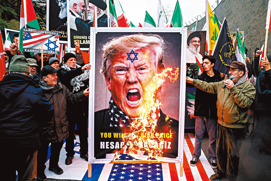 ●美國肆意霸凌成為全球公敵。 路透社