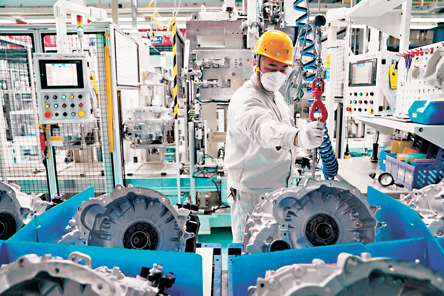 ●標普中國製造業PMI升至50.3，連續兩個月保持擴張且創三個月新高 。 資料圖片