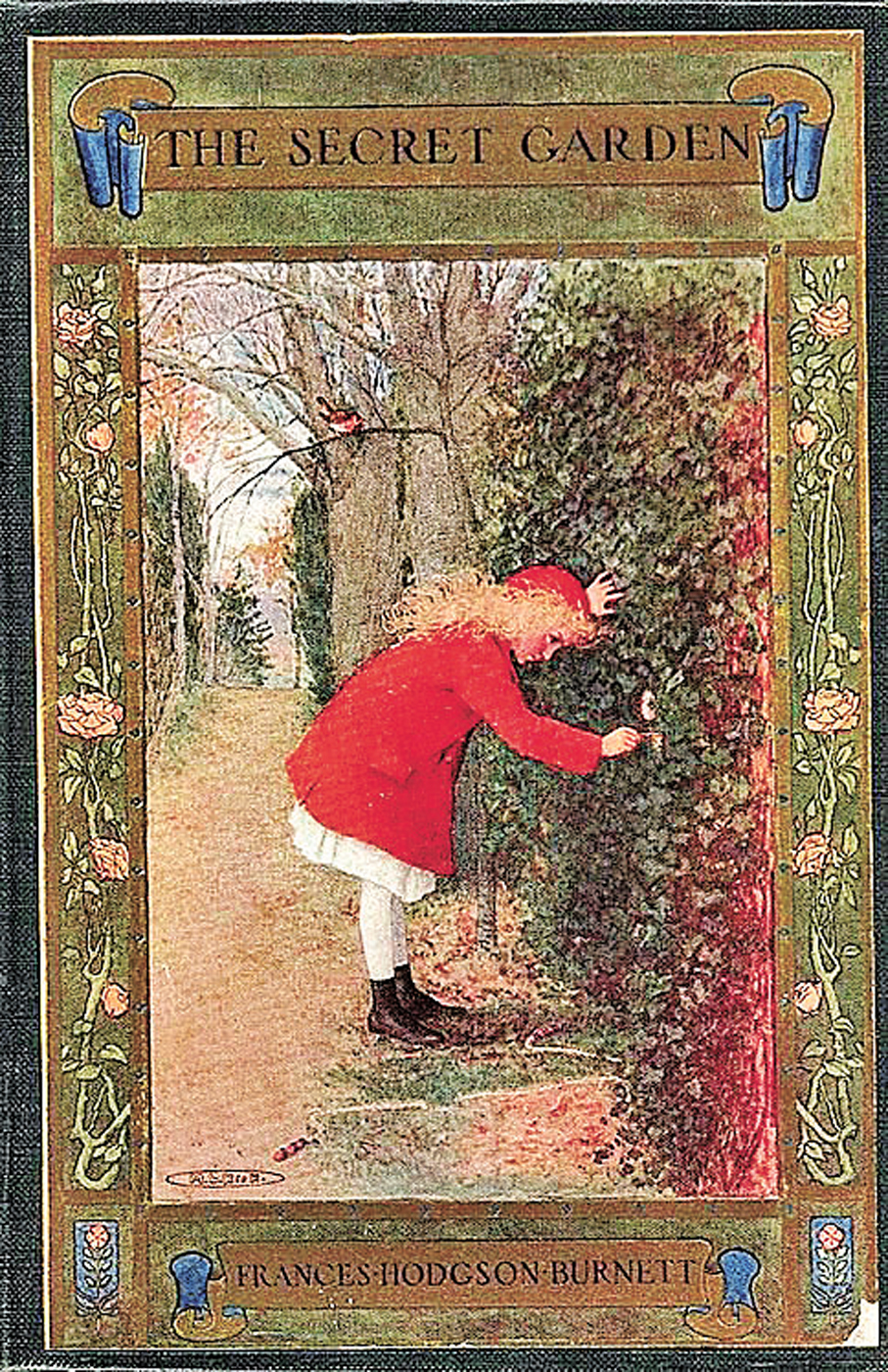 ●1911年版的《秘密花園》封面。  作者供圖
