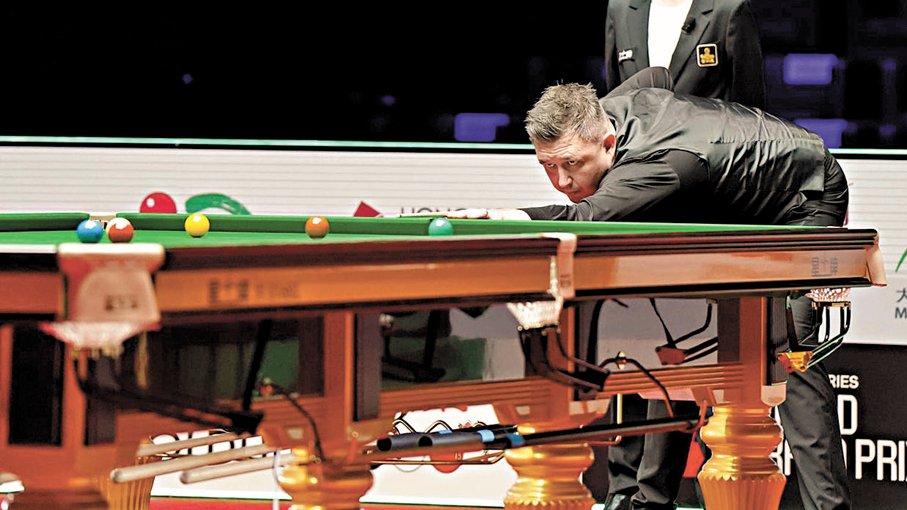 ●威爾遜成為首位出局的世界冠軍。