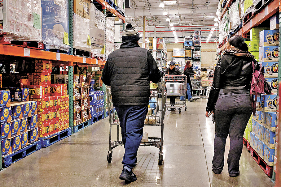 ●特朗普宣稱美國已幾乎沒有通脹壓力。 資料圖片