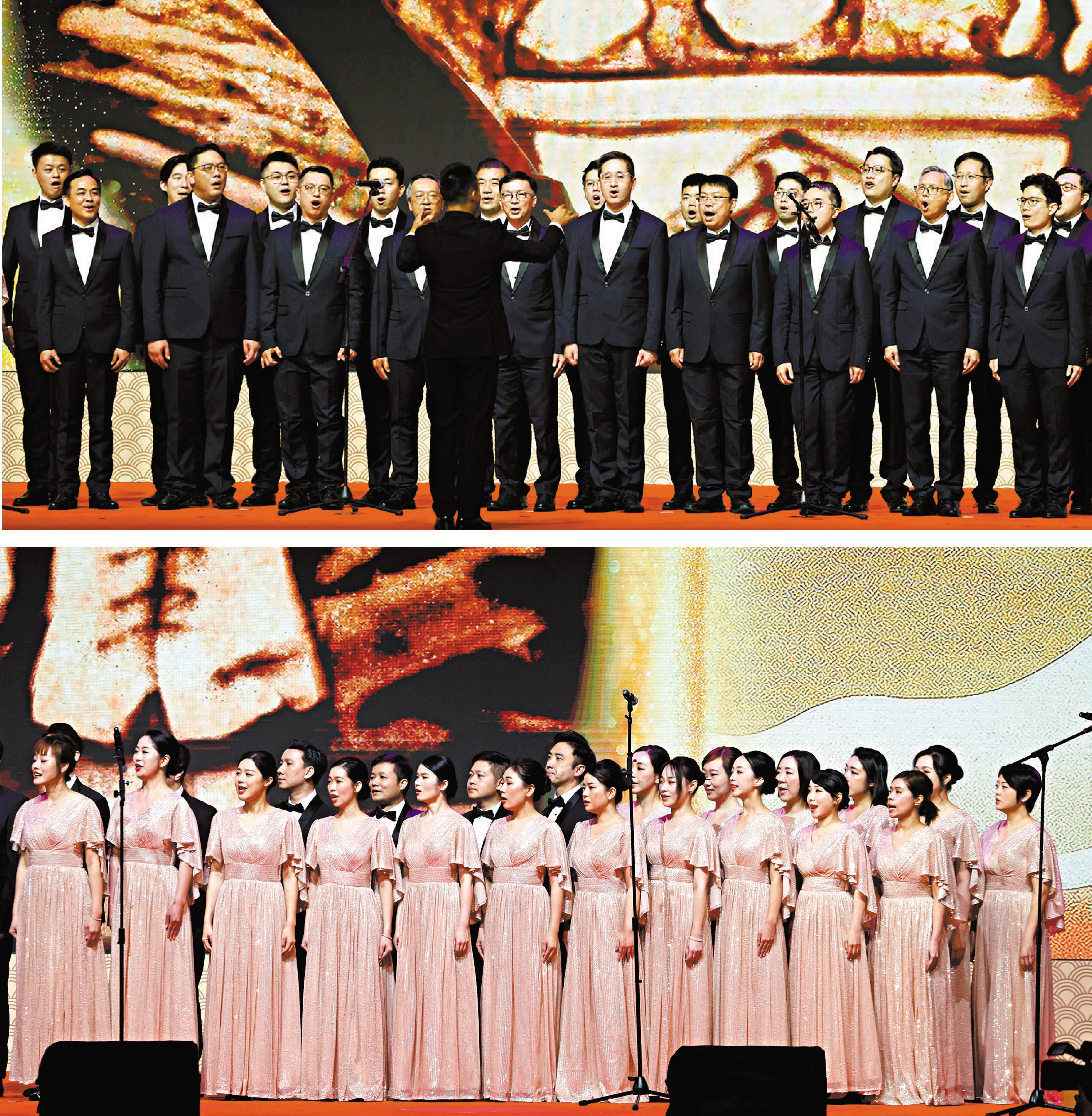 ●香港特區政府的演唱人員由11位副局長、19 位政治助理及行政長官特別助理組成。 香港文匯報記者曾興偉 攝