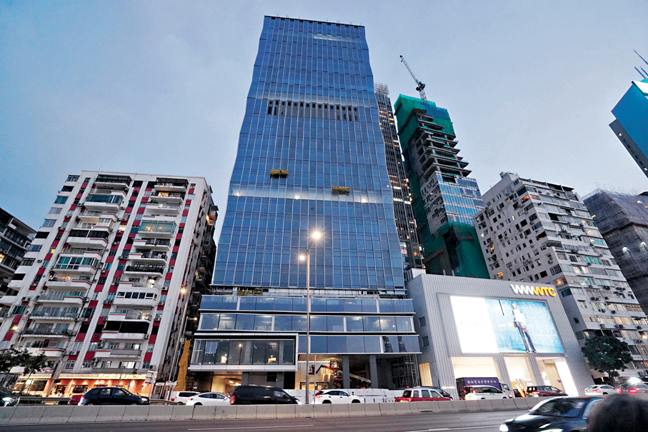 ●阿里巴巴2025年10月斥資72億元購買銅鑼灣港島壹號中心，擴充香港辦公室。 資料圖片