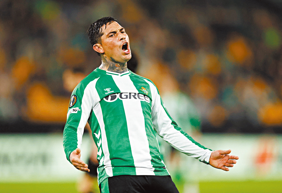 ●貝迪斯前鋒捷美艾維拉近況不俗。  資料圖片