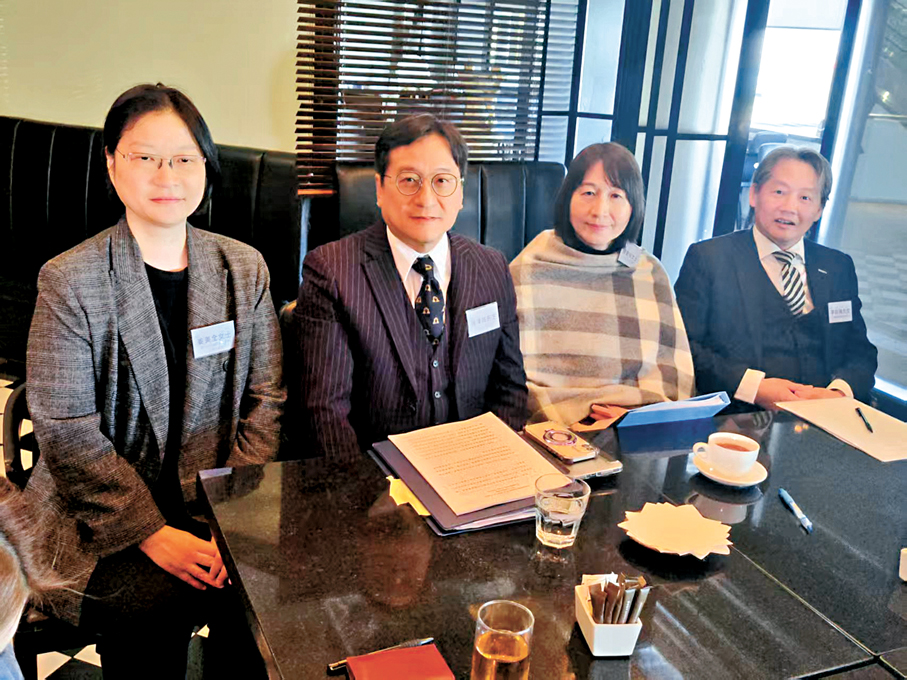 ●法律援助署傳媒茶敘。香港文匯報記者嚴鍇華 攝