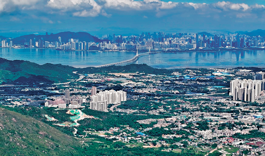 ●北部都會區是香港未來經濟結構轉型與戰略定位的關鍵工程。 資料圖片