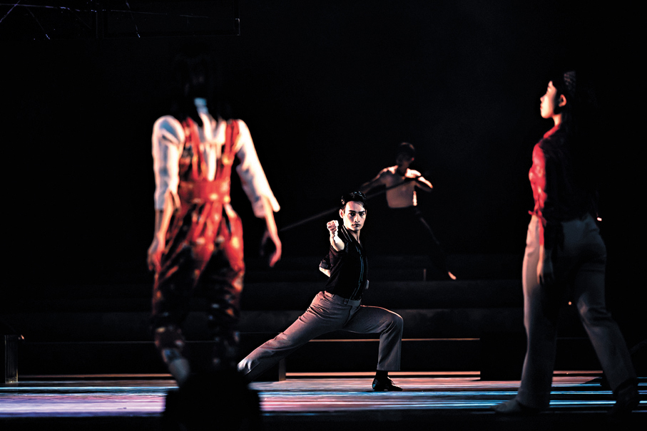 ●作品中有許多情景與意象的鋪陳。