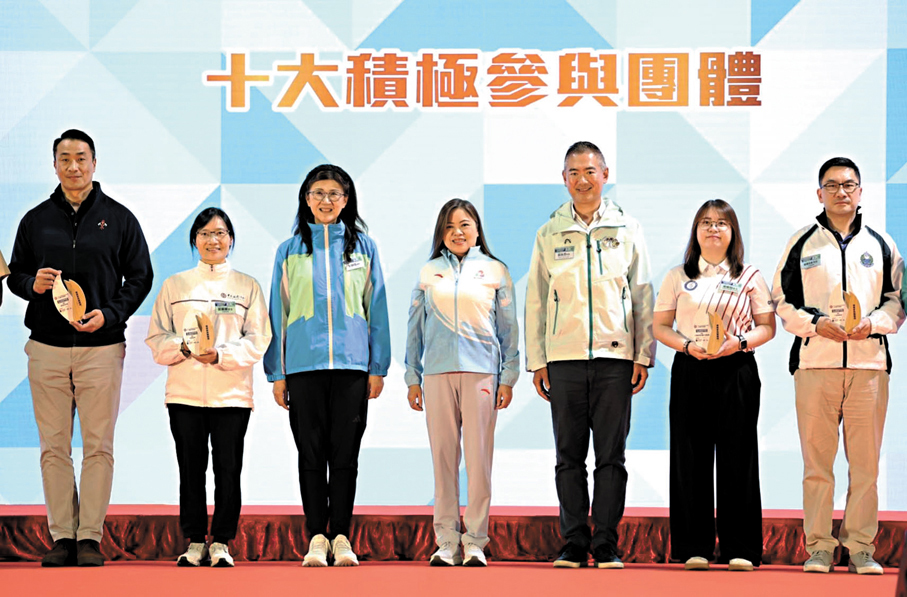 ●文化體育及旅遊局局長羅淑佩（中）擔任主禮嘉賓。