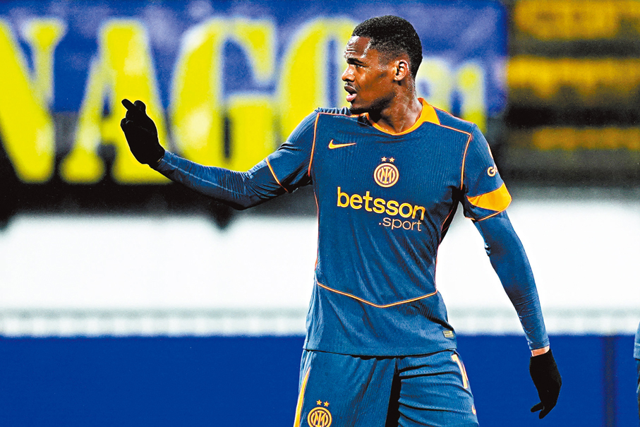 ●安治邦尼料續當國米「後備殺手」。 資料圖片