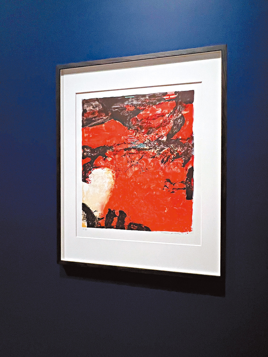 ●《無題》2000年石版印刷