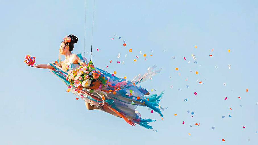 ●『天女散花』將重新融入河南春晚節目。  香港文匯報河南傳真