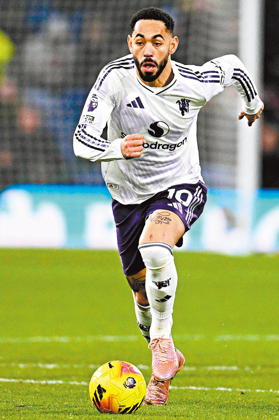 ●曼聯鋒將根夏近期腳風頗順。  資料圖片