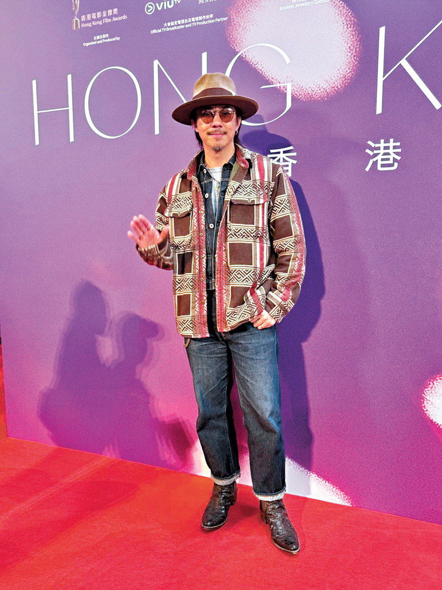 ●張繼聰獲提名影帝心情激動。 香港文匯報記者阿祖  攝