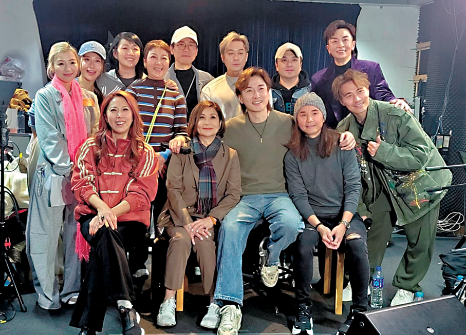 ●眾人為慈善音樂會綵排。  香港文匯報記者梁靜儀  攝