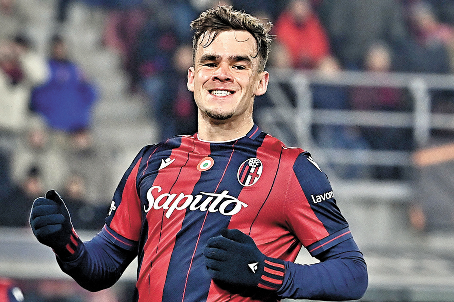 ●博洛尼亞近況一般。  資料圖片