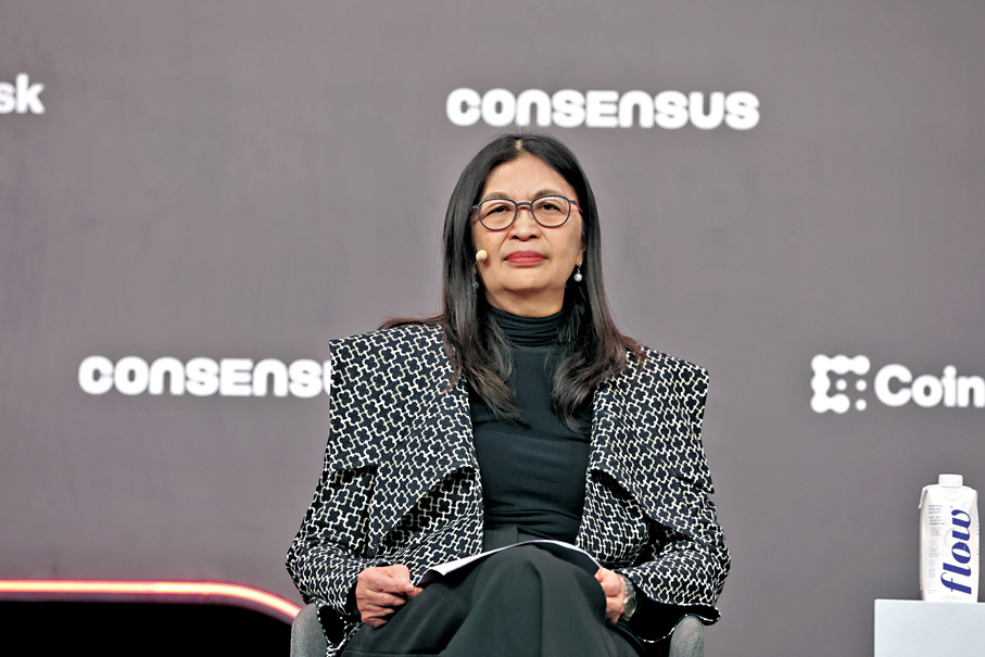 ●梁鳳儀。香港文匯報記者萬霜靈  攝