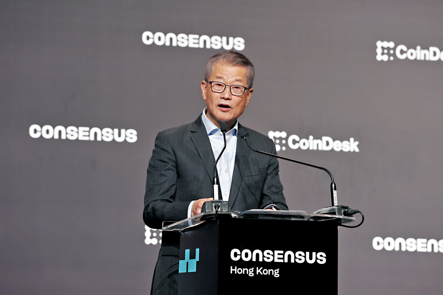 ●陳茂波。香港文匯報記者萬霜靈  攝