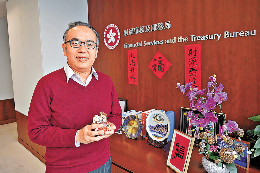 ●許正宇家鄉在福建晉江，童年時返鄉下過新年的回憶充滿樂趣。 香港文匯報記者曾興偉  攝