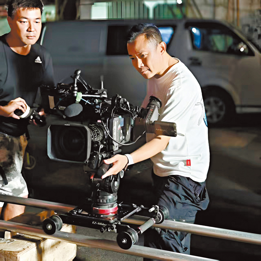 ●文偉鴻親自掌鏡。 受訪者供圖