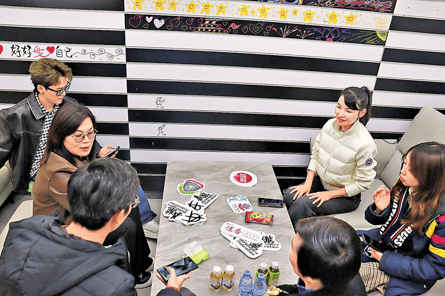 ●「宏福客廳」成宏福苑街坊落腳地。受訪者供圖