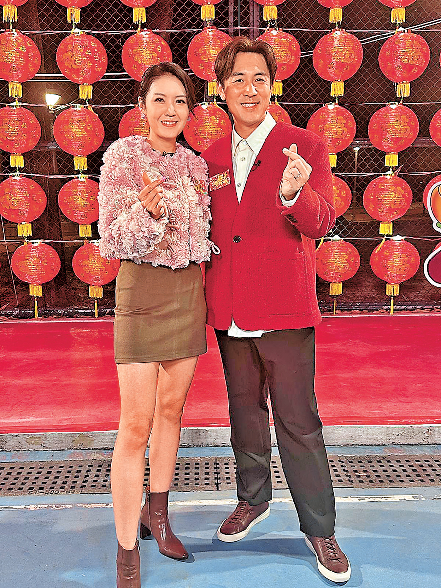 ●陳庭欣稱若有新歡，想找譚俊彥幫忙過目。  香港文匯報記者子棠  攝