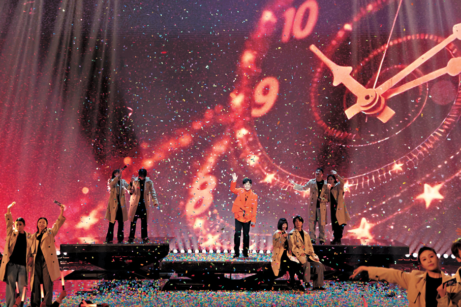 ●張信哲認為華語樂壇的發展需要新老碰撞。香港文匯報北京傳真