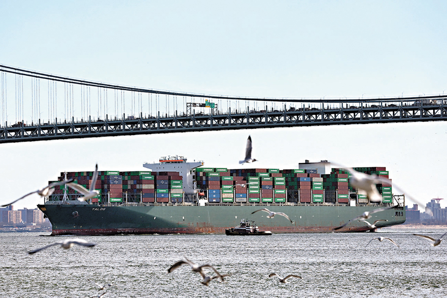 ●特朗普令美國關稅水平攀升至二戰以來最高峰。 資料圖片