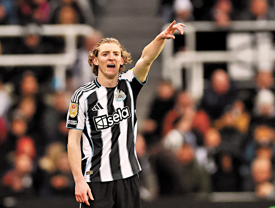 紐卡素前鋒安東尼哥頓