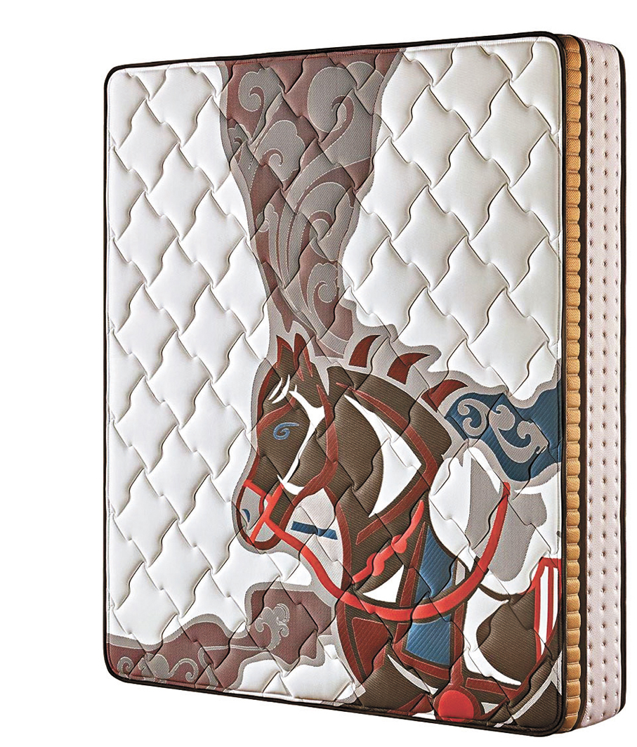 ●「馬到成功」床褥