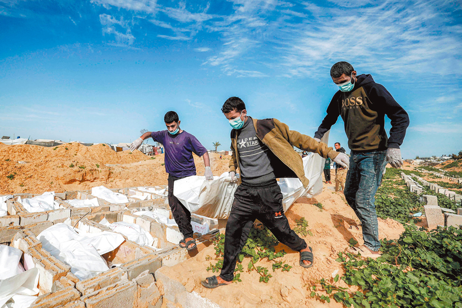 ●特朗普版本的委員會章程對加沙隻字不提。 法新社