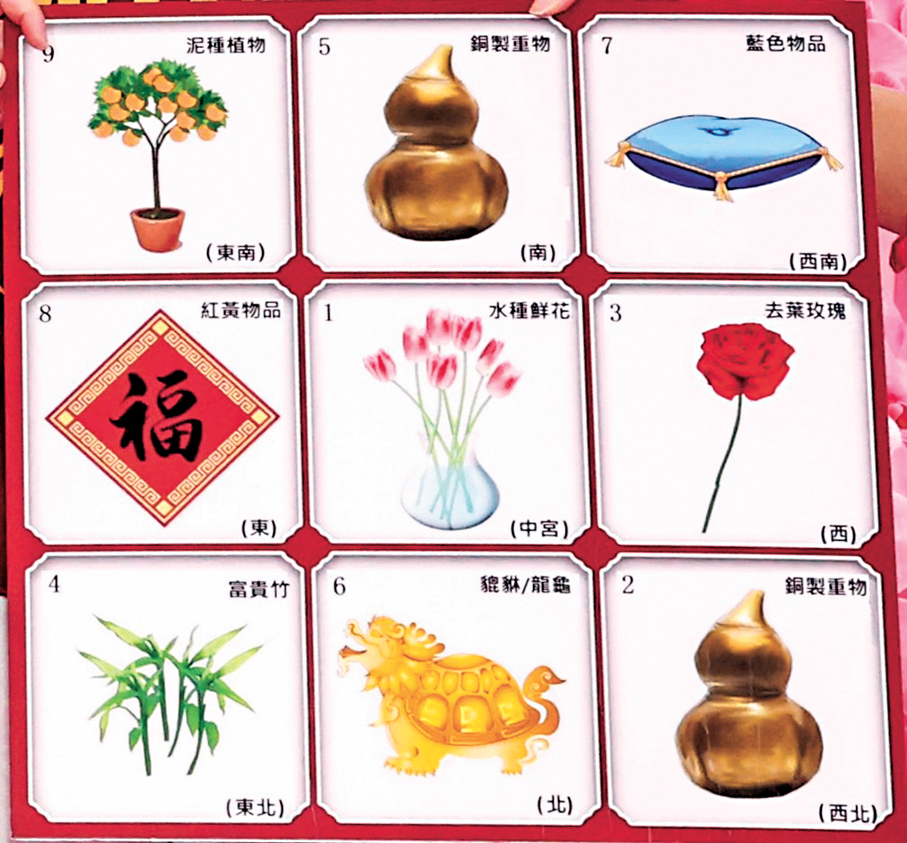 ●家中不同方位放置何種物品都有講究。