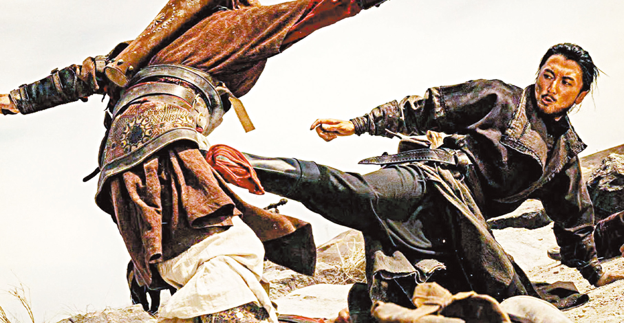 ●謝霆鋒以蓄鬍造型登場。