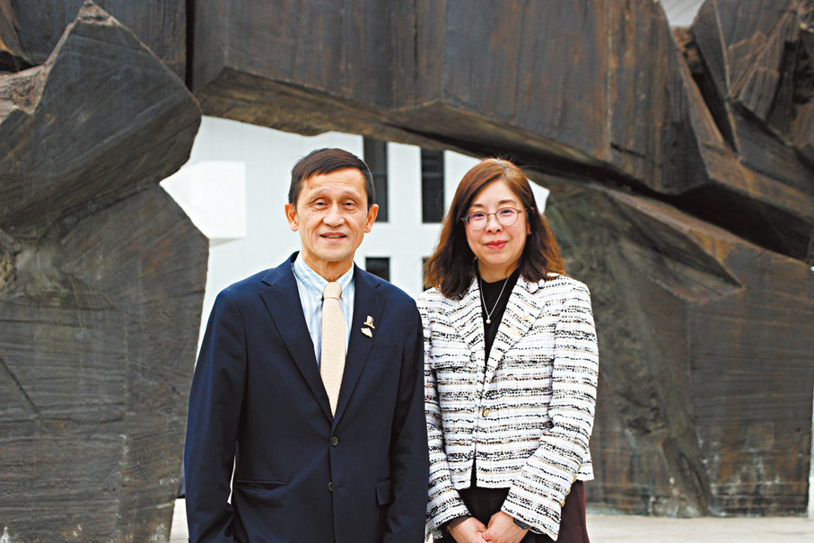 ●左起：姜里文、范瑞欣     香港文匯報記者黃艾力  攝