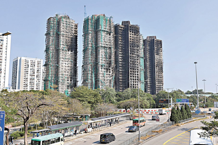 ●有議員建議政府可將宏福苑原址改建為社區設施、康體設施，或興建紀念公園。 資料圖片