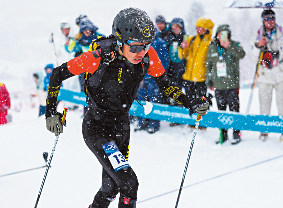 ●布魯爾在比賽中。  新華社