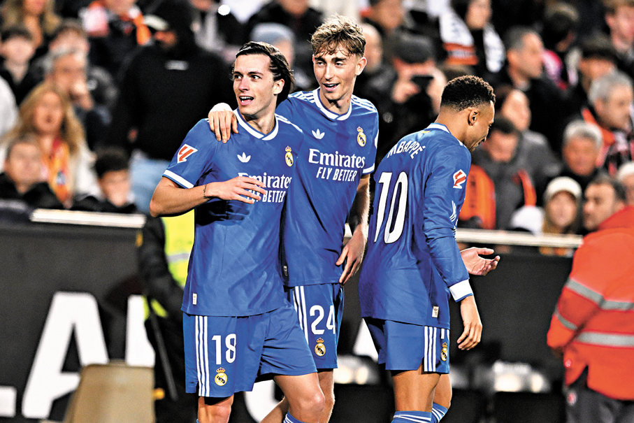 ●皇馬有力言勝。  資料圖片