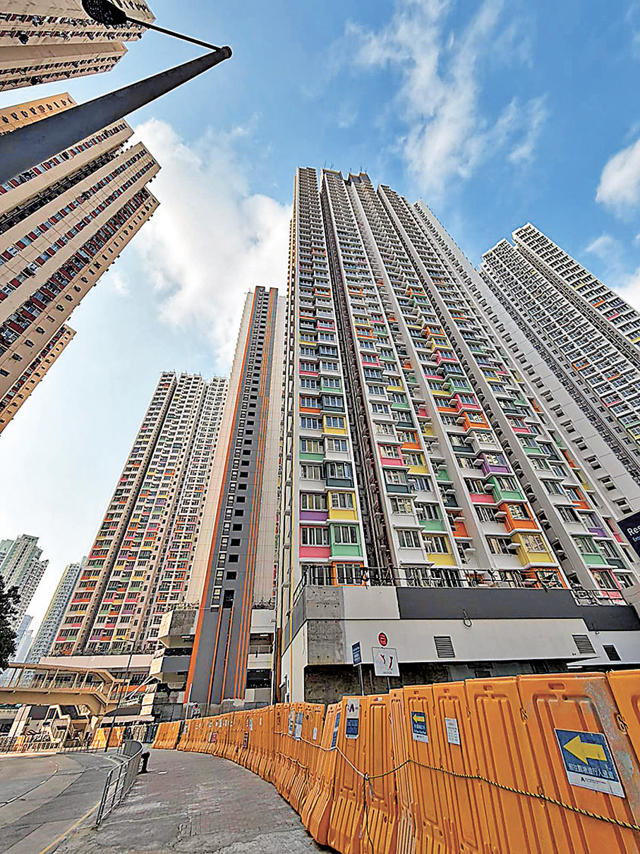 ●綠置居項目九龍灣盛緻苑。香港文匯報記者黃宇威  攝