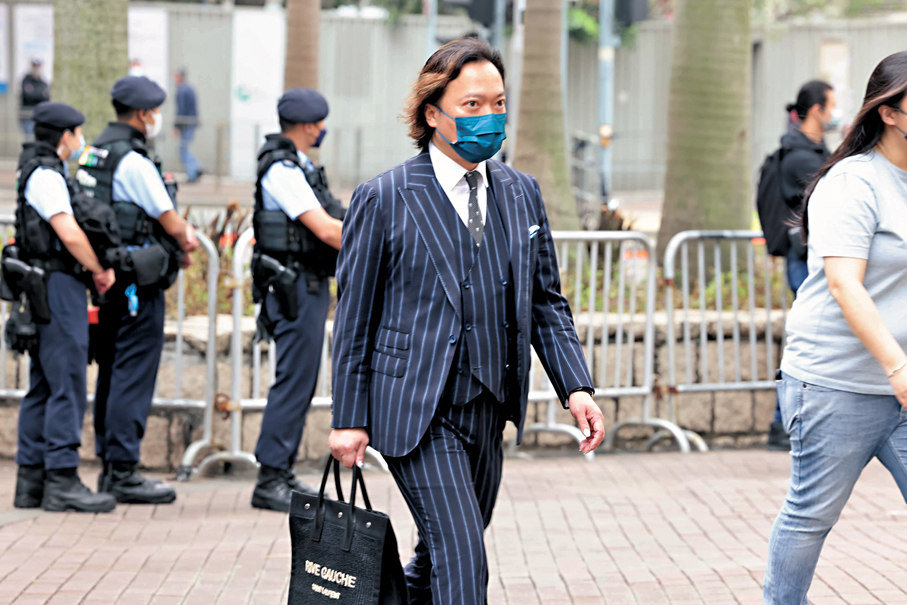 ●律政司以案件呈述方式，對原審中罪脫的劉偉聰提出上訴。圖為劉偉聰。 資料圖片