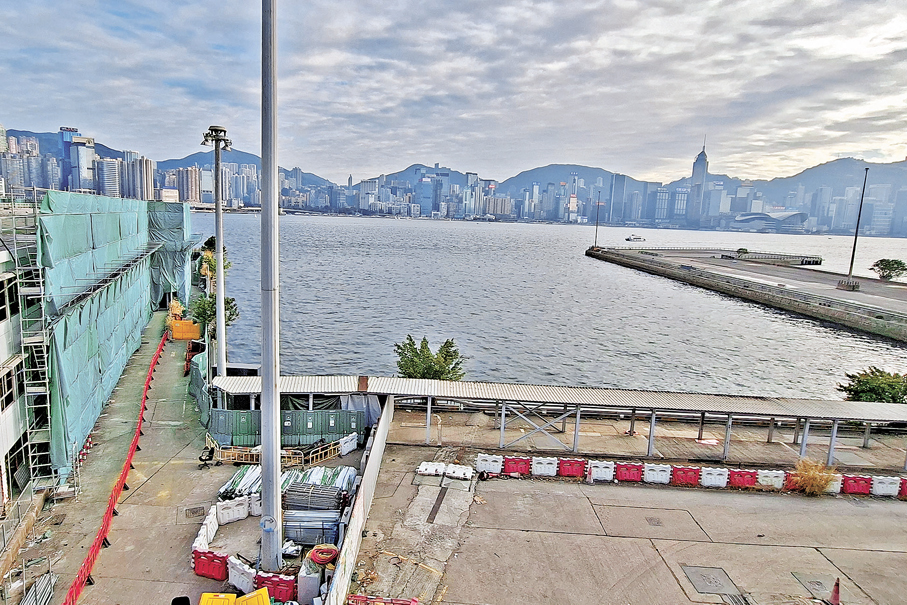 ●發展局公布，將前紅磡鐵路貨運碼頭的用地批予灣區傳媒作短期用途。   資料圖片