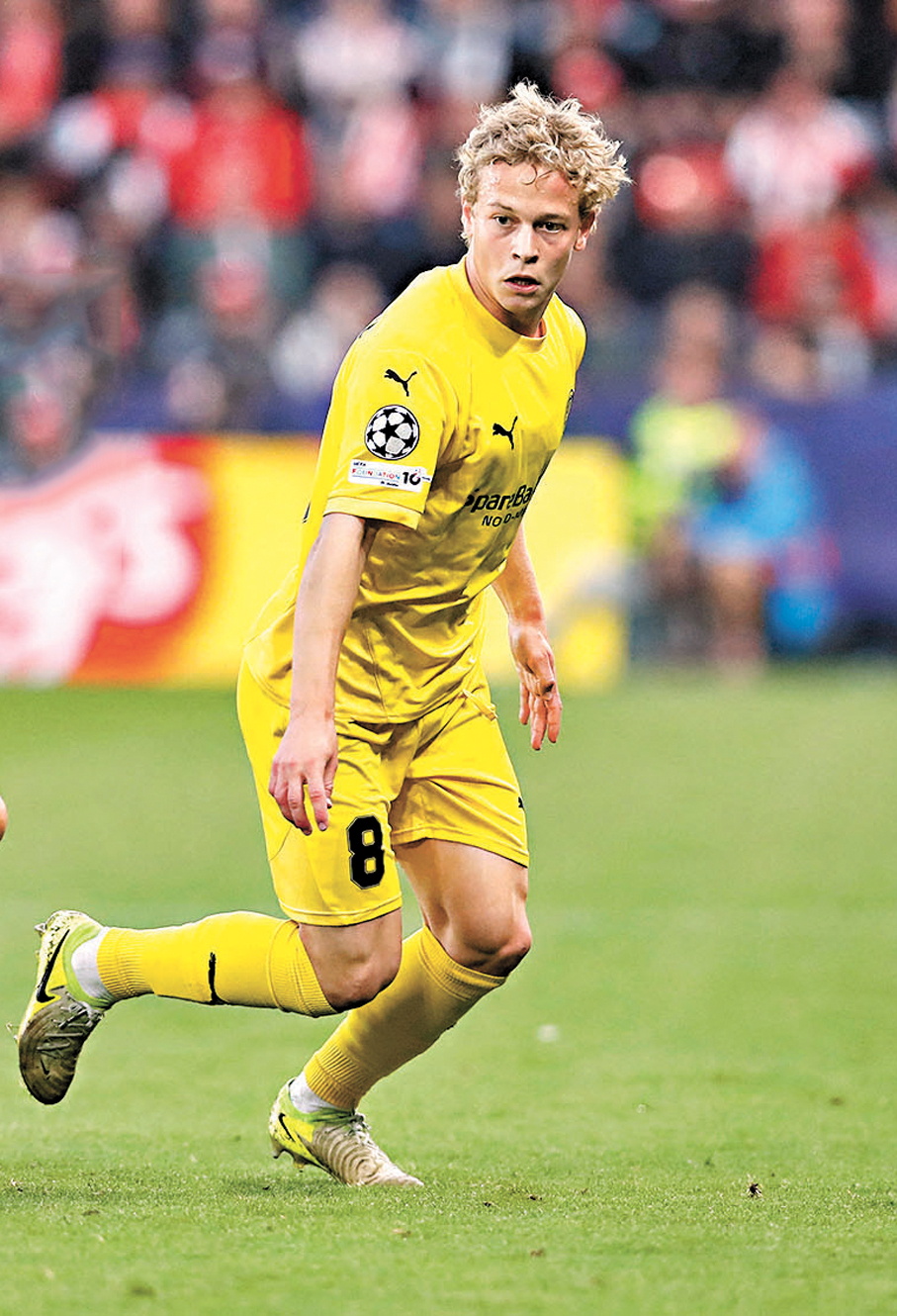 ●奧克倫德是波杜基林特中場核心。  資料圖片