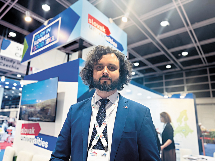 ●Peter Ondreicka    香港文匯報記者 涂穴 攝