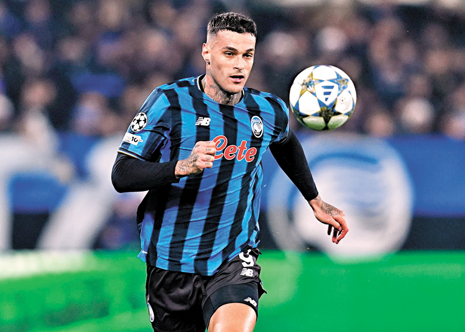 ●阿特蘭大前鋒史卡馬卡將肩負入球重責。  資料圖片