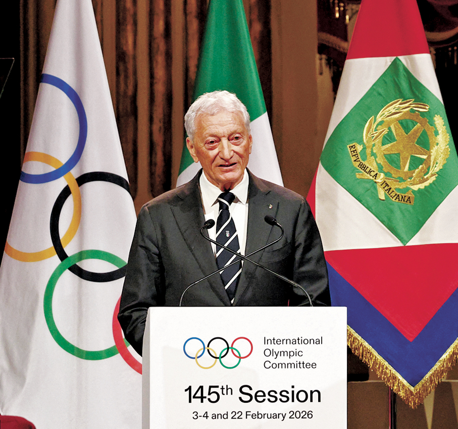 ●盧恰諾布翁菲利奧表示意大利值得再舉辦一屆夏季奧運會。  資料圖片