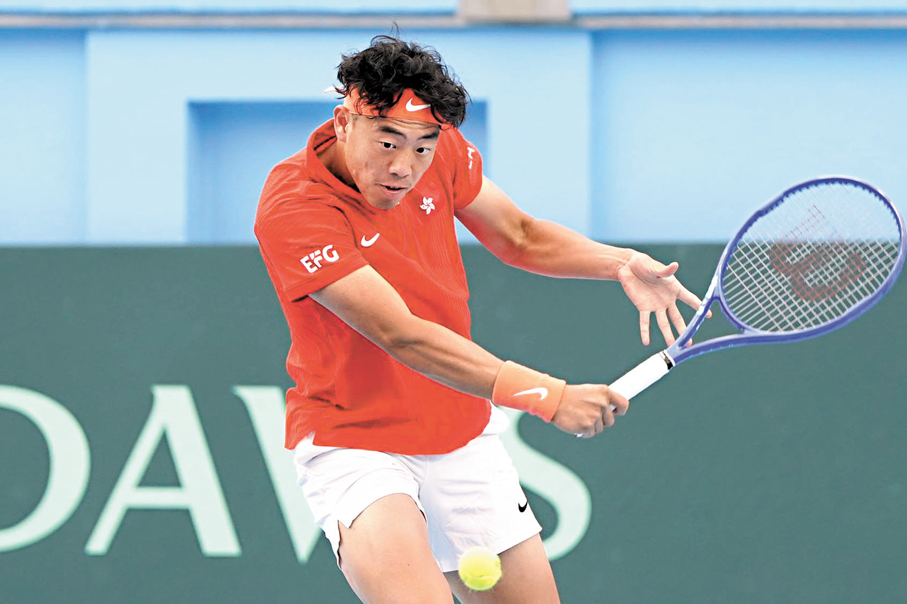 ●黃澤林無緣晉級。  資料圖片