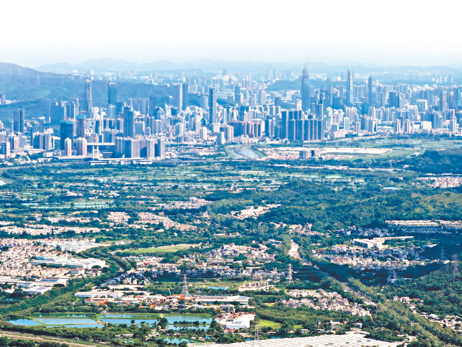 ●預算案將一共投入400億元，藉以引導北都土地和企業資源。 香港文匯報記者黃宇威  攝