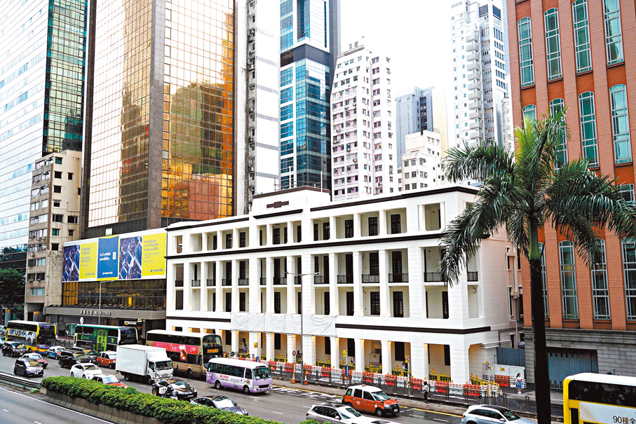 ●國際調解院旁土地擬建香港國際法律事務大樓。圖為國際調解院。 資料圖片